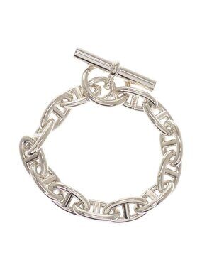 Hermes Chaine D'ancre GM 13 Links Bracelet Silver